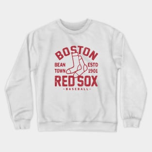 Boston Red Sox Retro 1 by Buck Tee Crewneck Sweatshirt